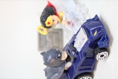 Mattel Hot Wheels Racer Verse Wonder Woman & Batman Die-Cast Metal Vehicle