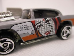 Mattel Hot Wheels '57 Chevy (Artistic License) Die-Cast Metal Vehicle