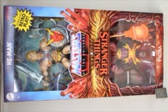 Mattel Masters of the Universe x Stranger Things He-Man and Vecna Action Figures