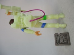 Hasbro Kenner The Real Ghostbusters Ecto-Glow Heroes Collector's Set Peter Venkman Action Figure