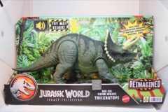 Mattel Jurassic World Reimagined Triceratops Action Figure