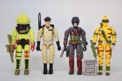 Super7 G.I. Joe Tiger Force Snake Eyes ReAction+ Figure