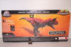 Mattel Jurassic World Reimagined Roarin' Real Feel Carnotaurus Action Figure