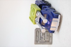 Blokees Blokees Transformers Defender Version 05 Traitor to Tyranny Onslaught Vehicle Action Figure