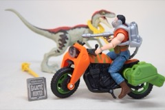 Mattel Jurassic Park '93 Classic Dennis Nedry Track & Chase Pack