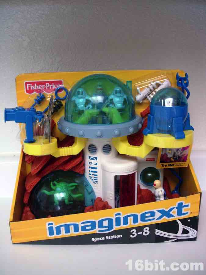 imaginext space station ship