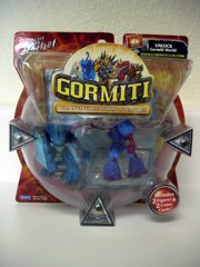 Playmates Gormiti Mantra the Implacable and Clear The Severe Guardian Action Figures
