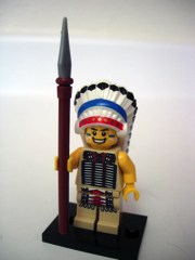 LEGO Minifigures Series 3 Tribal Chief (Indian)