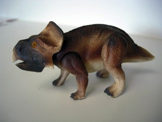 Tyco Dino-Riders Protoceratops and Kanon