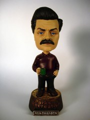 Beeline Creative Parks and Recreation Ron Swanson Bobble Head