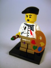 LEGO Minifigures Series 4 Artist