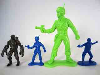 Tim Mee Toys Green Galaxy Laser Team Star Patrol Jumbo Figure Set