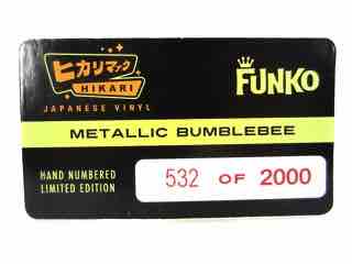 Funko Hikari Vinyl Transformers Metallic Bumblebee Action Figure