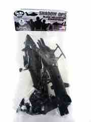 Tim Mee Toys Shadow Ops Black Helicopter Strikeforce Figure and Vehicle Set