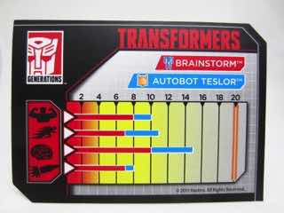 Hasbro Transformers Generations Titans Return Brainstorm Action Figure