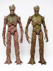 Hasbro Guardians of the Galaxy Marvel Legends Infinite Series Groot Evolution Action Figure