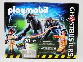 Playmobil Ghostbusters 9223 Venkman and Terror Dogs Action Figure Set