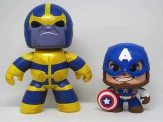 Hasbro Marvel Mighty Muggs Captain America Action Figure