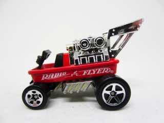 Mattel Hot Wheels Radio Flyer Wagon Die-Cast Metal Vehicle