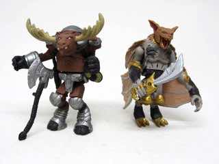 Diamond Select Battle Beasts Minimates Antalor and Nychirix Action Figures