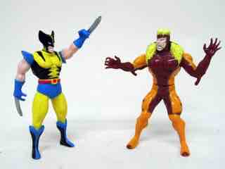 Toy Biz X-Men Steel Mutants Wolverine vs. Sabretooth Action Figures