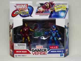Hasbro Gamerverse Marvel vs. Capcom Infinite Iron Man vs. Mega Man X Action Figures