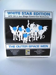 Outer Space Men 2013 White Star SDCC Exclusive
