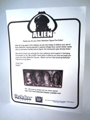 Super7 Alien ReAction Figures Packets