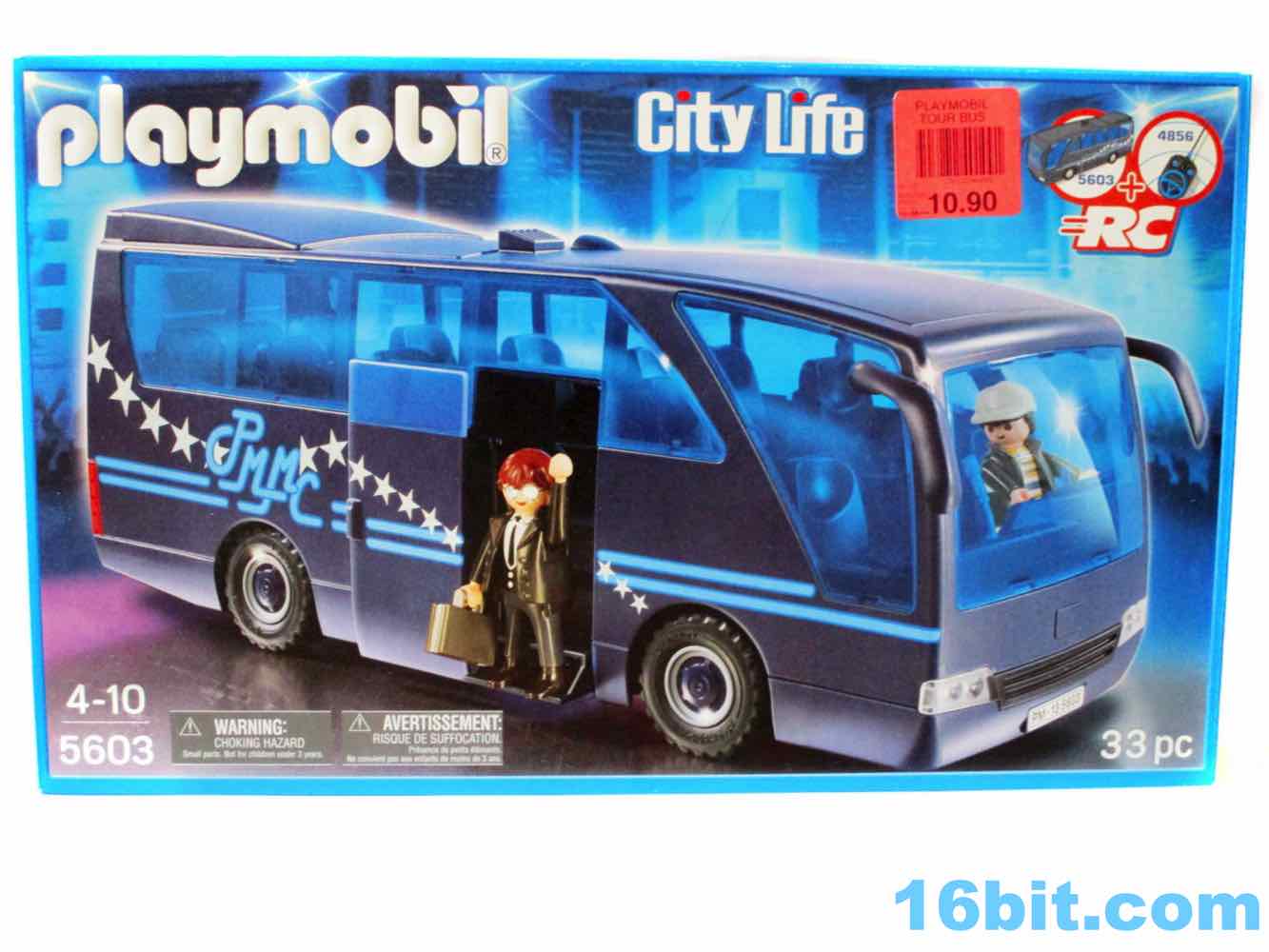 Naar de waarheid Goneryl behandeling 16bit.com Figure of the Day Review: Playmobil City Life 5603 Tour Bus Set
