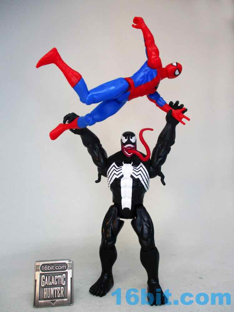 6 Spider-Man Venom Spinning Tongue Action Figure Toy Marvel Hasbro 2017
