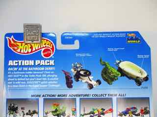 Mattel Hot Wheels Action Pack Scum Chums Hot Seat and Sudzster Die-Cast Metal Vehicles