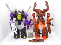 Hasbro Transformers Legacy United Doom 'n Destruction Collection Mayhem Attack Squad Chop Shop, Barrage, and Malleus Minotaurus Set