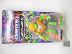 Mattel Masters of the Universe Origins x Teenage Mutant Ninja Turtles Turtles of Grayskull Michelangelo Action Figure