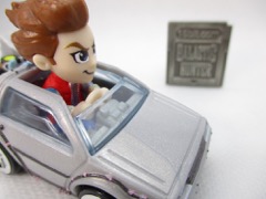 Mattel Hot Wheels Racer Verse Marty McFly Die-Cast Metal Vehicle