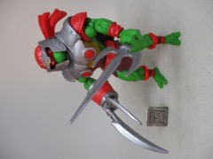 Mattel Turtles of Grayskull Masters of the Universe x Teenage Mutant Ninja Turtles Raphael Action Figure