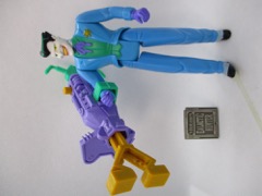 Kenner The Adventures of Batman and Robin Pogo Stick  Joker Action Figure