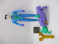 Kenner The Adventures of Batman and Robin Pogo Stick  Joker Action Figure