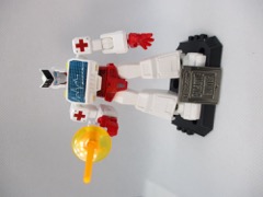 Blokees Blokees Transformers Galaxy Version 01 Roll Out Ratchet Action Figure