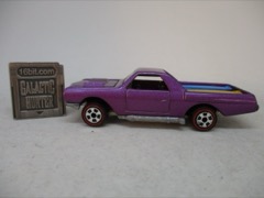 Playing Mantis Johnny Lightning The Challengers El Camino (Purple) Die-Cast Metal Vehicle