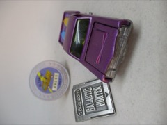 Playing Mantis Johnny Lightning The Challengers El Camino (Purple) Die-Cast Metal Vehicle