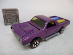 Playing Mantis Johnny Lightning The Challengers El Camino (Purple) Die-Cast Metal Vehicle