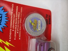 Playing Mantis Johnny Lightning The Challengers El Camino (Purple) Die-Cast Metal Vehicle