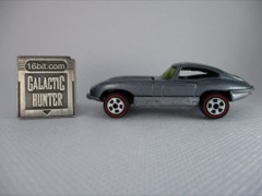Playing Mantis Johnny Lightning The Challengers Custom XKE (Silver) Die-Cast Metal Vehicle