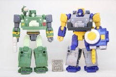 Hasbro Transformers Age of the Primes Fisitron and Carnivac
