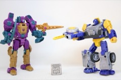 Hasbro Transformers Age of the Primes Fisitron and Carnivac