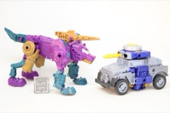 Hasbro Transformers Age of the Primes Fisitron and Carnivac