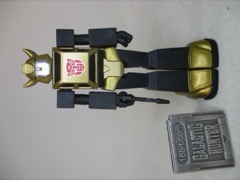 Super7 Transformers Gold Armor Bumblebee ReAction Figure