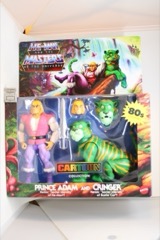 Mattel He-Man and the Masters of the Universe Cartoon Collection Prince Adam and Cringer Action Figure