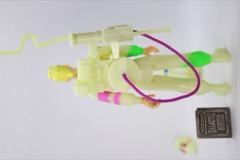 Hasbro Kenner The Real Ghostbusters Ecto-Glow Heroes Collector's Set Egon Spengler Action Figure