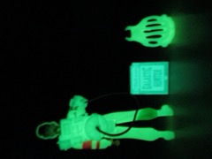 Hasbro Kenner The Real Ghostbusters Ecto-Glow Heroes Collector's Set Egon Spengler Action Figure